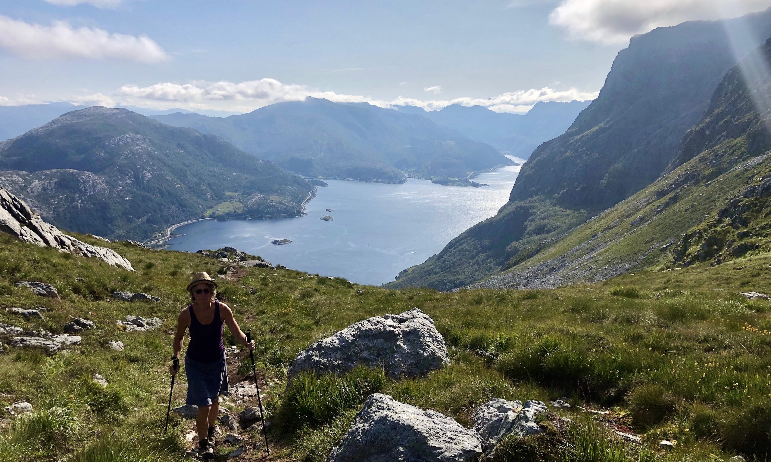Uitzicht fjord