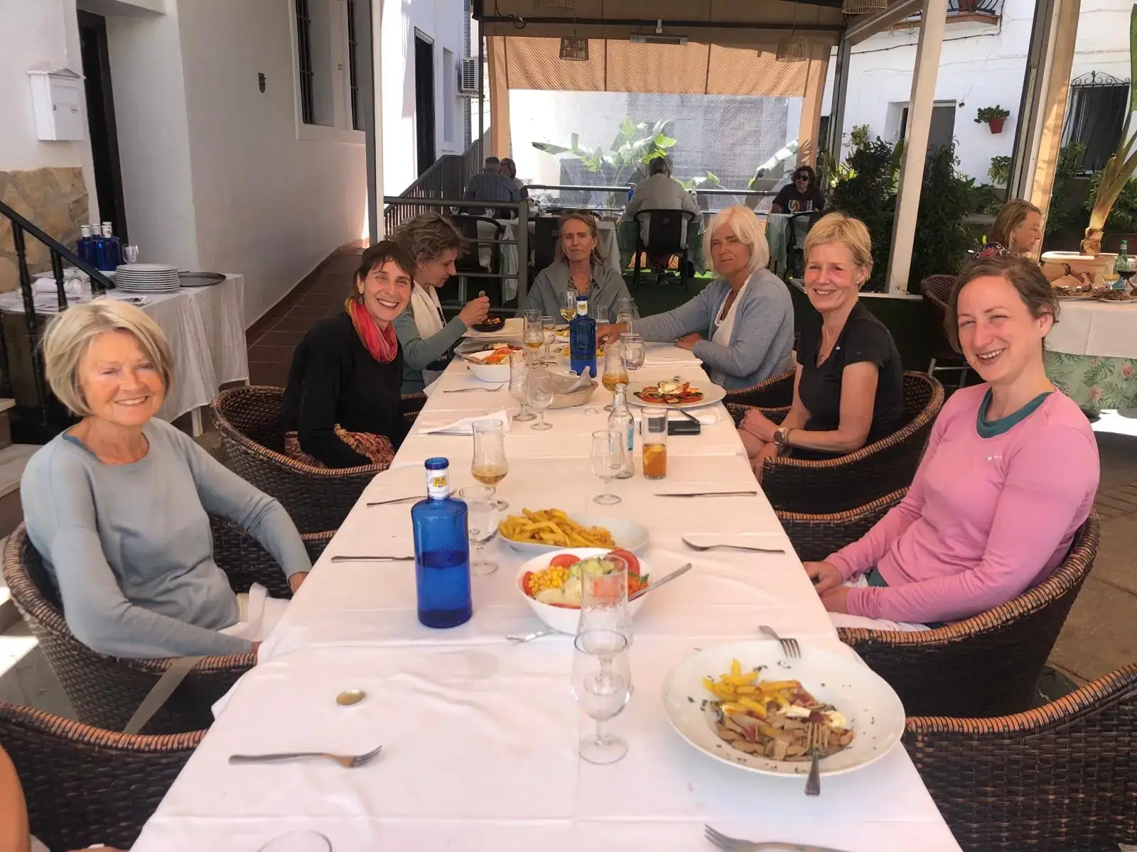 uit eten met groep