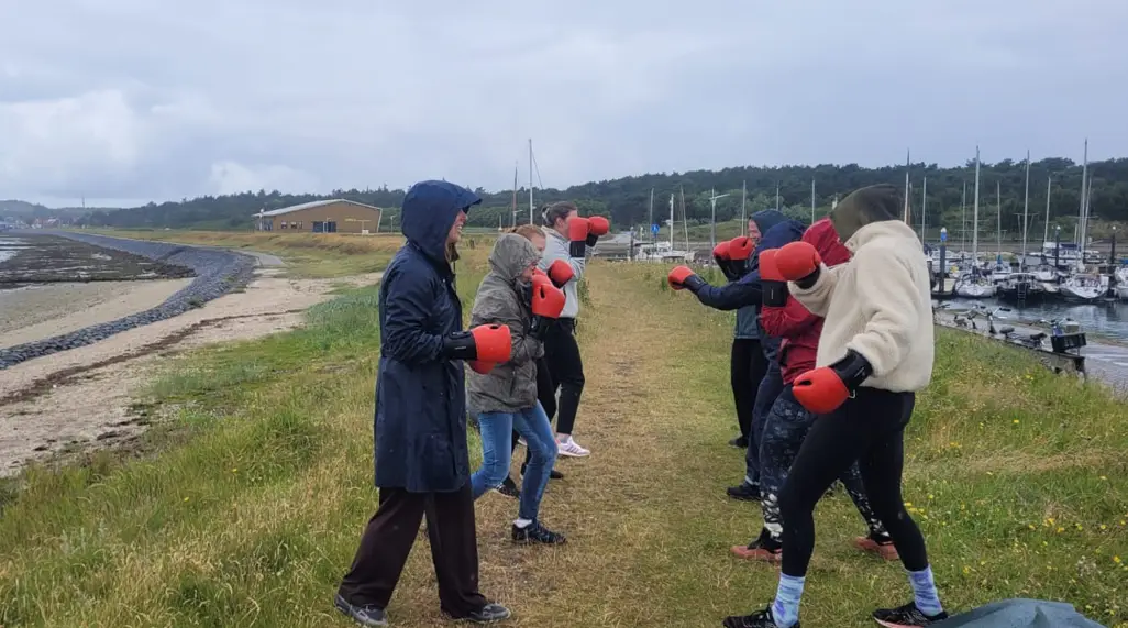 Boksoefening vlieland retraite