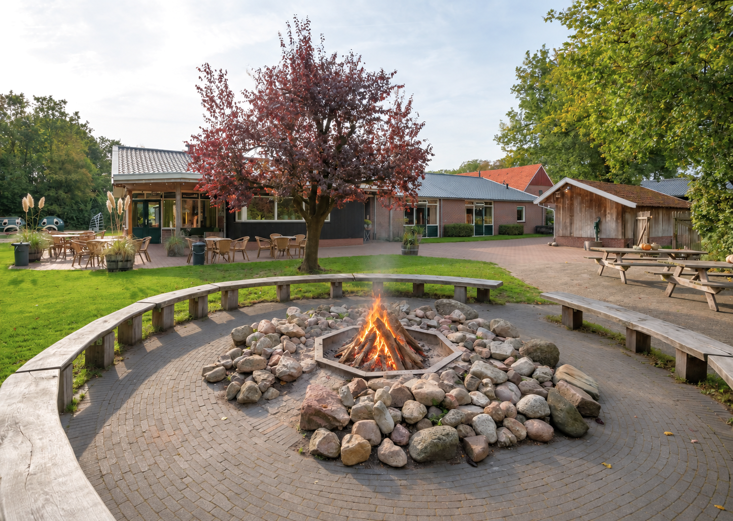 kampvuur stupacentrum